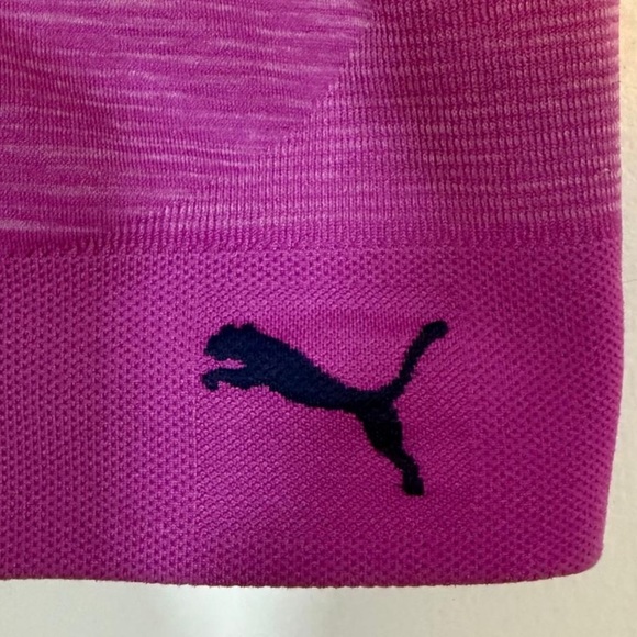 Puma Purple Sports Bra Women’s XS/S Crisscross Back Seamless - Picture 4 of 4